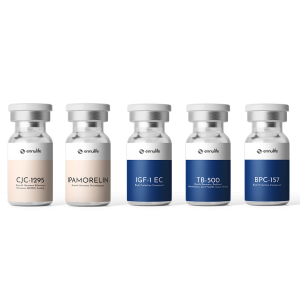 Growth & Recovery Stack - CJC-1295 + IPAMORELIN + IGF-1 EC + TB-500 + BPC-157